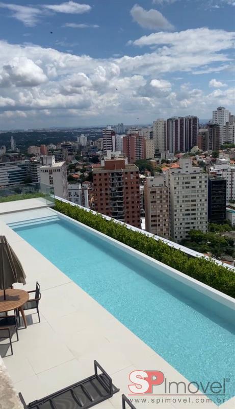 Apartamento para Venda por R$2.450.000,00 com 135m², 2 vagas e 2 dormitórios - Alto de pinheiros, São paulo / SP